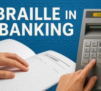 Braille in Banking: Accessible Statements and ATMs