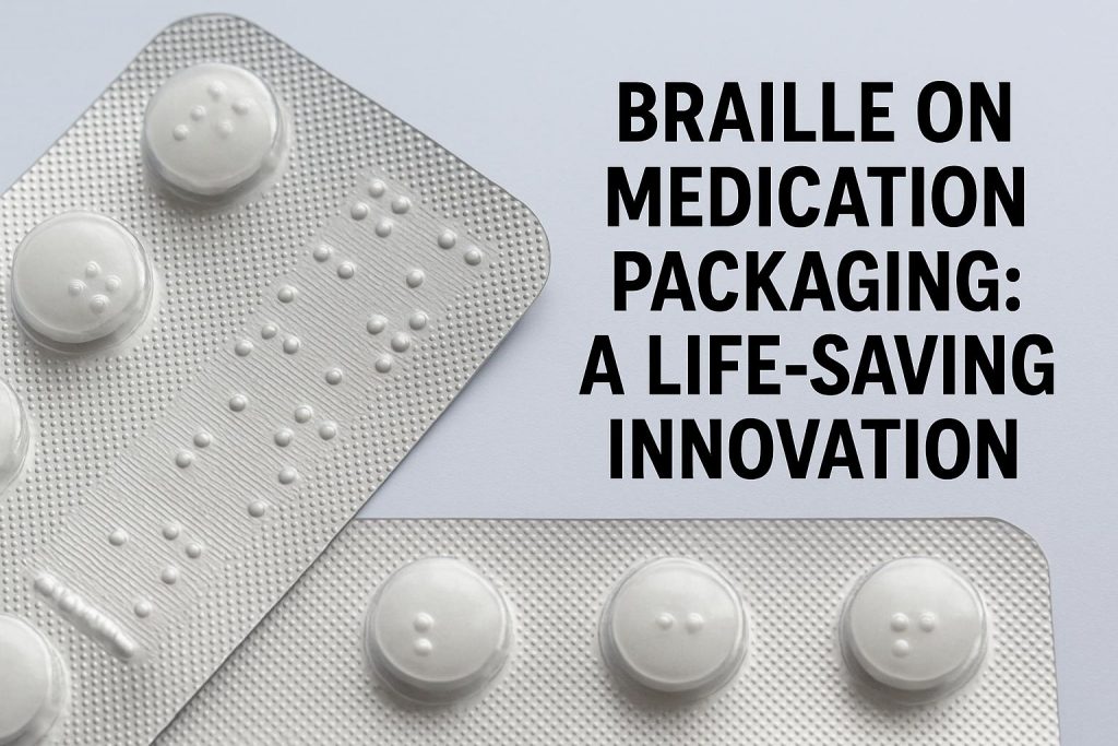 Braille on Medication Packaging: A Life-Saving Innovation