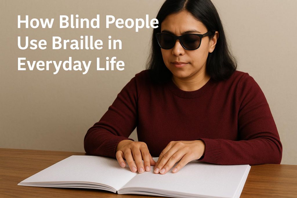 How Blind People Use Braille in Everyday Life