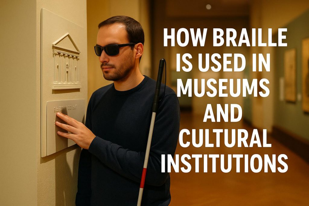 How Braille is Used in Museums and Cultural Institutions