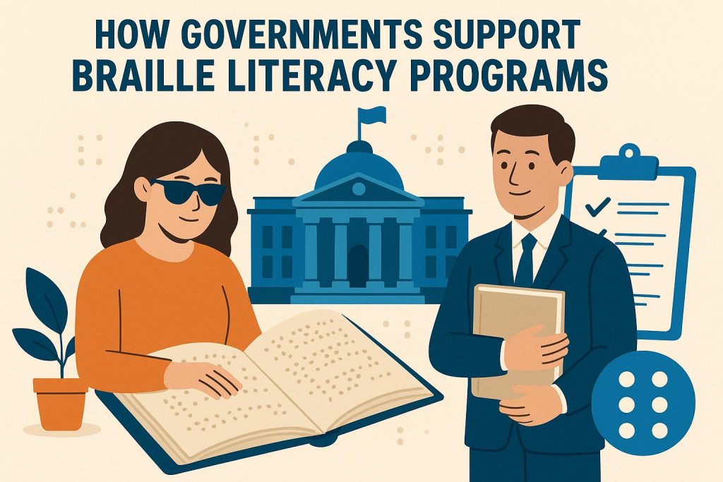 How Governments Support Braille Literacy Programs