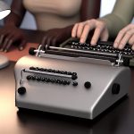 how-to-type-in-braille-using-a-perkins-brailler