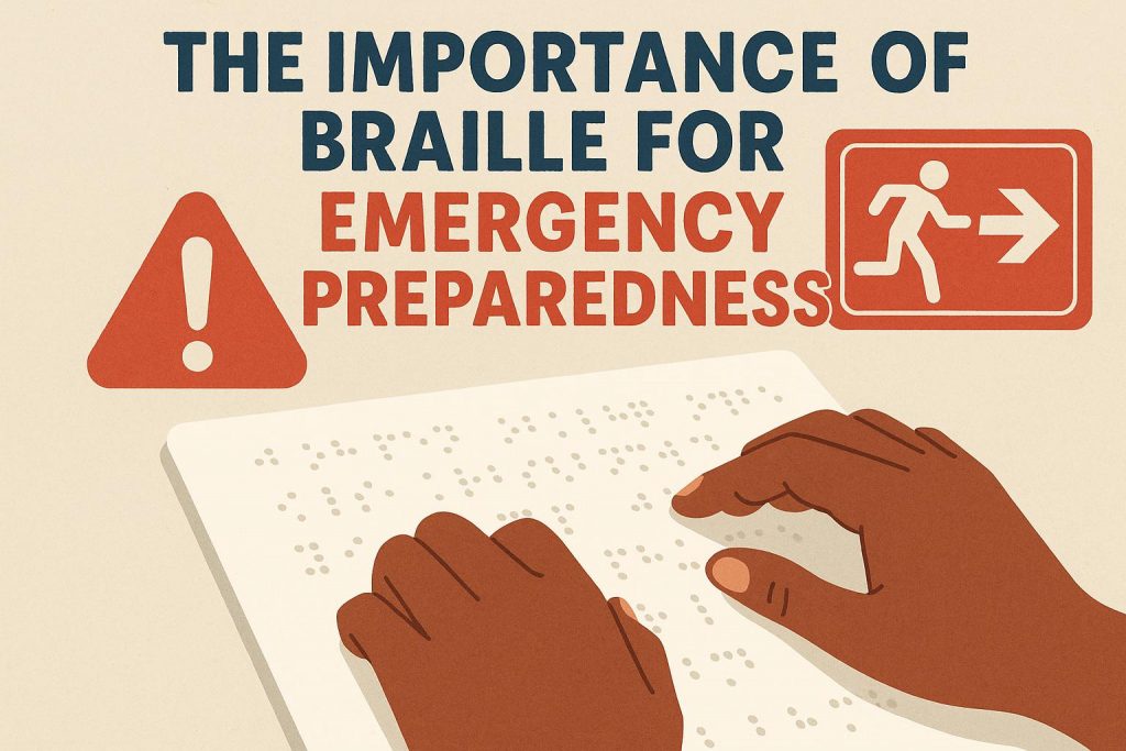 The Importance of Braille for Emergency Preparedness