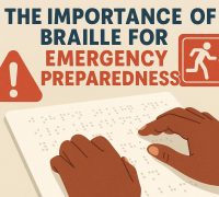 The Importance of Braille for Emergency Preparedness