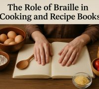 The Role of Braille in Cooking and Recipe Books