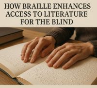 How Braille Enhances Access to Literature for the Blind
