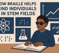 How Braille Helps Blind Individuals in STEM Fields