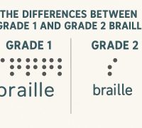 The Differences Between Grade 1 and Grade 2 Braille