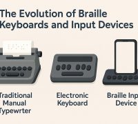 The Evolution of Braille Keyboards and Input Devices